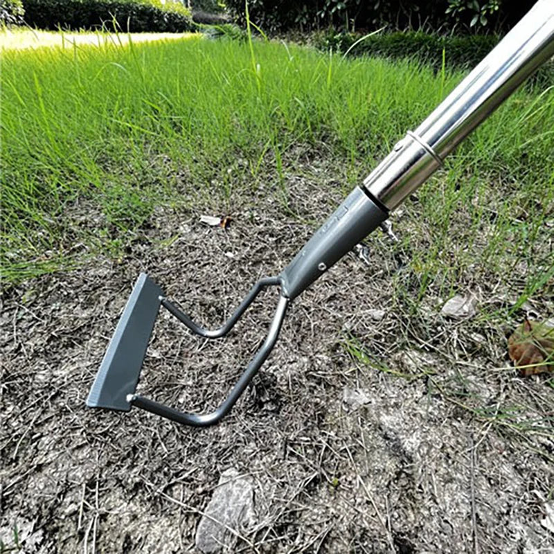 New Weeding Rake Gardening Lawn Weeding Shovel Garden Soft Soil Hoe for Vegetable Gardens Agricultural Stainless Steel Hoe Tools