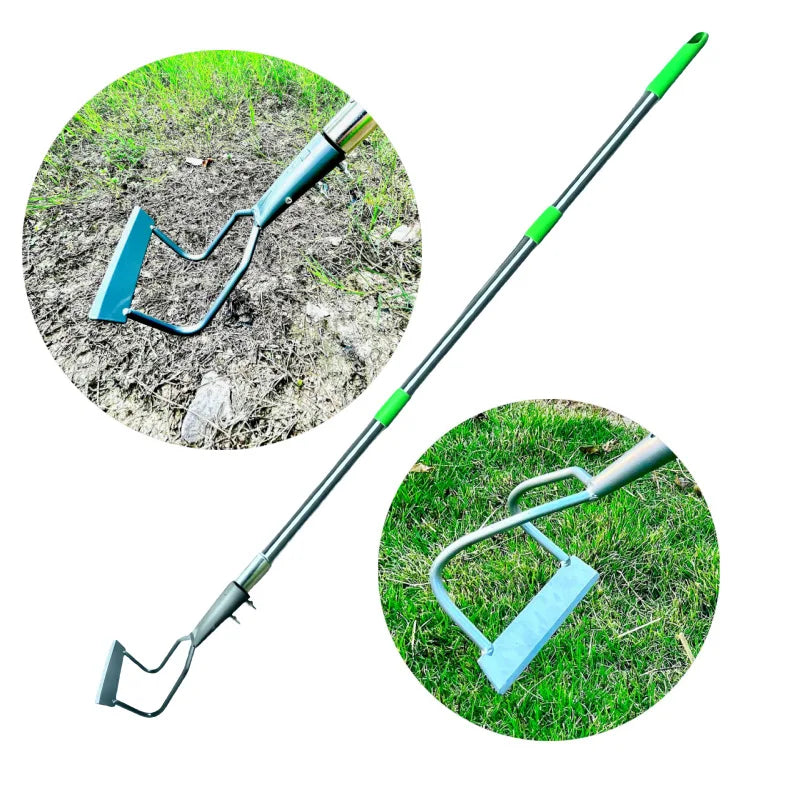 New Weeding Rake Gardening Lawn Weeding Shovel Garden Soft Soil Hoe for Vegetable Gardens Agricultural Stainless Steel Hoe Tools
