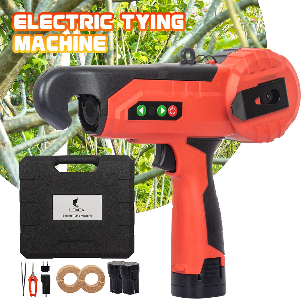 16.8V Garden Tools Garter Plants Branch Electric Tying Binding Machine Minced Vegetable Tapetool Tapener Tapes Home